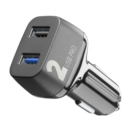Cellularline CBRUSB2QC36W Smartphone, Tableta Negru Bricheta electrica de bord Incarcare rapida Auto
