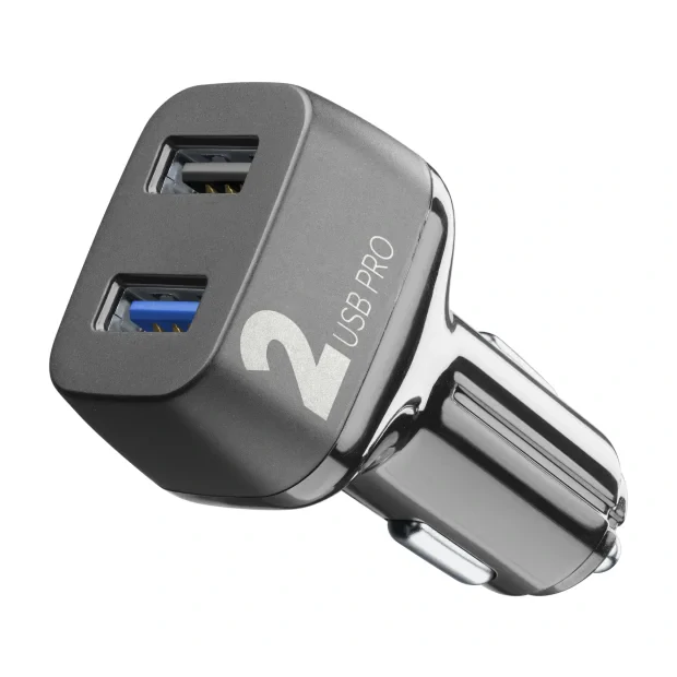 Cellularline CBRUSB2QC36W Smartphone, Tableta Negru Bricheta electrica de bord Incarcare rapida Auto