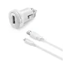 Cellularline CBRUSBMUSB2AW incarcatoare pentru dispozitive mobile Universala Alb Bricheta electrica de bord Auto