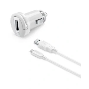 Cellularline CBRUSBMUSB2AW incarcatoare pentru dispozitive mobile Universala Alb Bricheta electrica de bord Auto