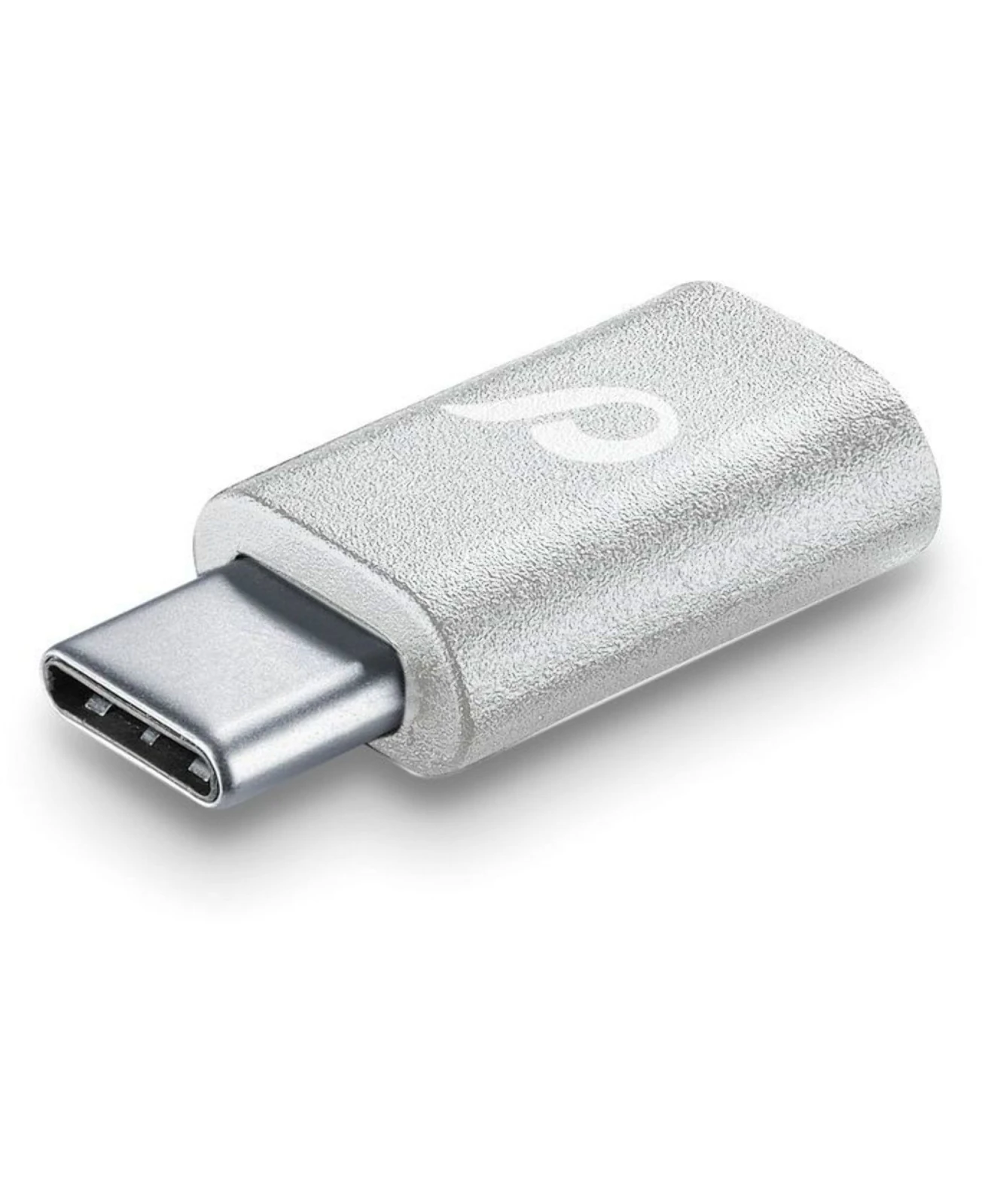 Cellularline CHADUSBCW adaptor mufa cablu USB-C Micro-USB Argint thumb