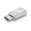 Cellularline CHADUSBCW adaptor mufa cablu USB-C Micro-USB Argint