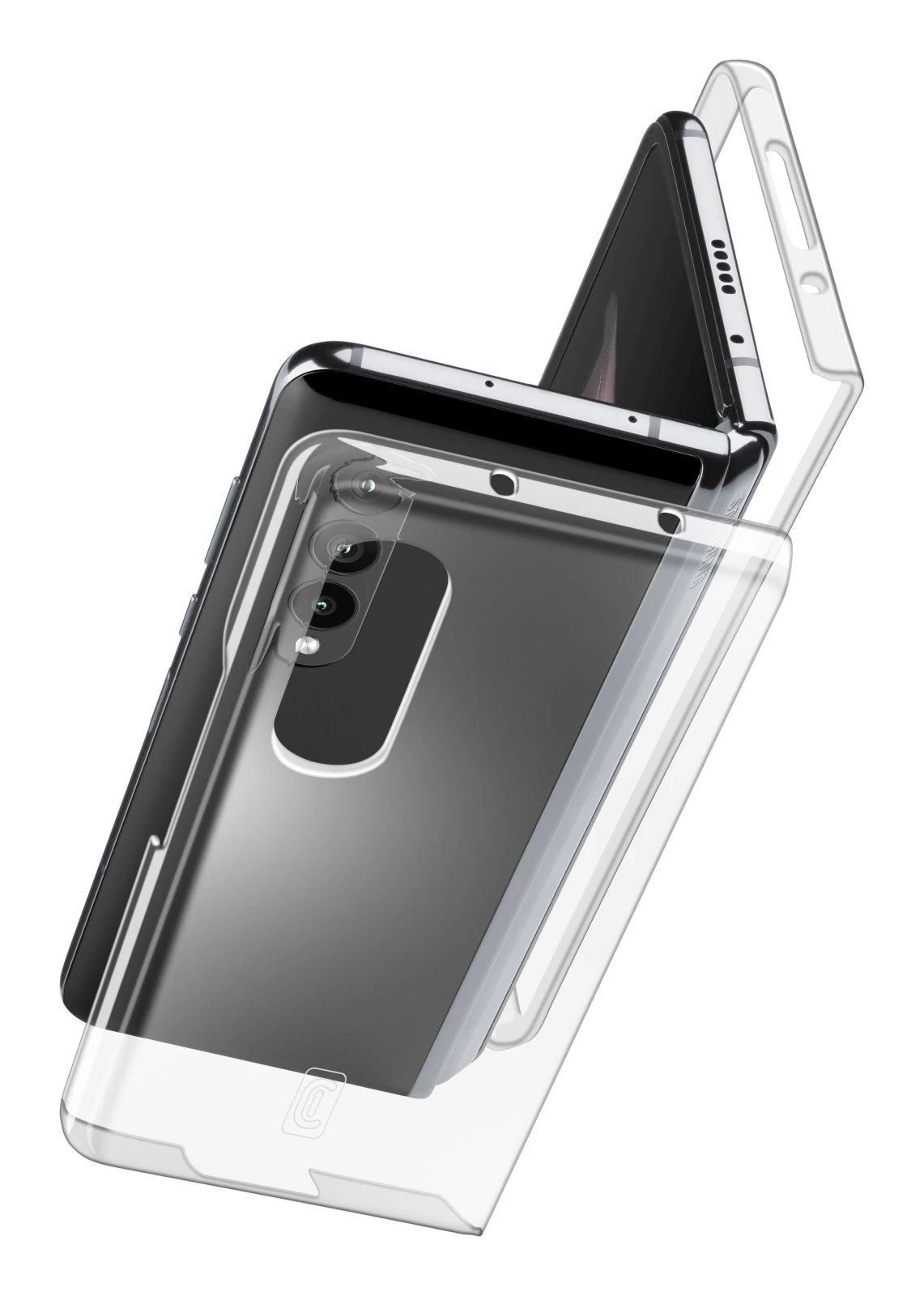 Cellularline Clear carcasa pentru telefon mobil 17 cm (6.7") Coperta Transparente thumb