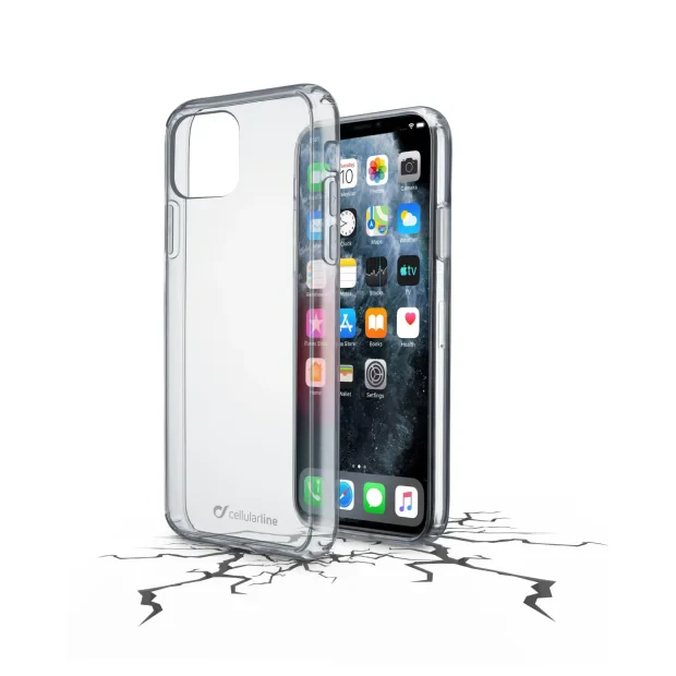 Cellularline CLEARDUOIPHXI carcasa pentru telefon mobil 14,7 cm (5.8&quot;) Coperta Transparente