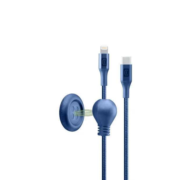 Cellularline Click 1,5 m Albastru