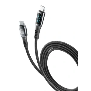 Cellularline Display Cable cabluri USB 2 m USB C Negru