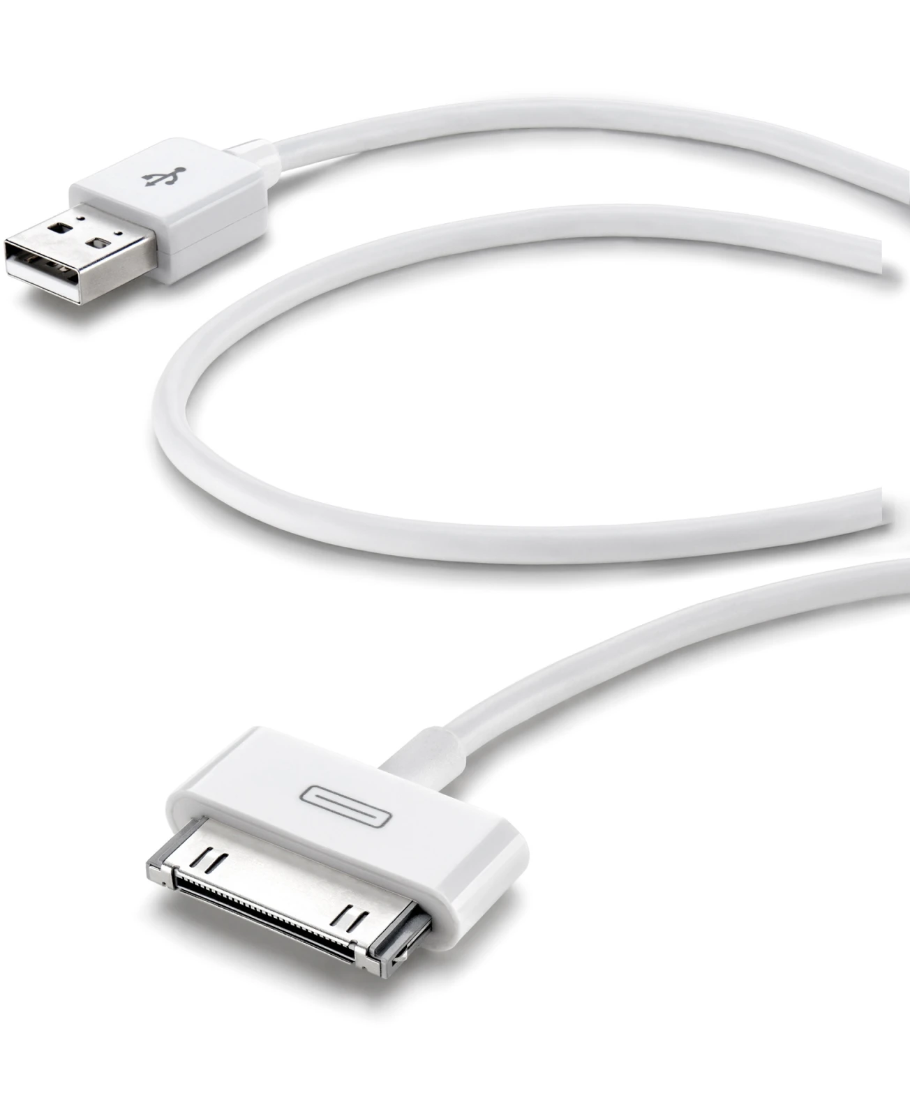 Cellularline Dock Cable cabluri pentru telefoanele mobile Alb 1 m USB A Apple 30-pin thumb