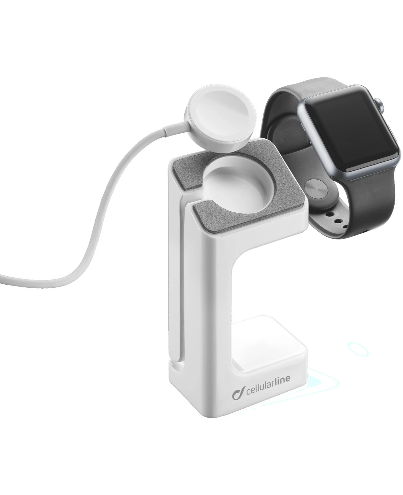 Cellularline DSTAW statie de andocare pentru terminale mobile Ceas smart Alb thumb