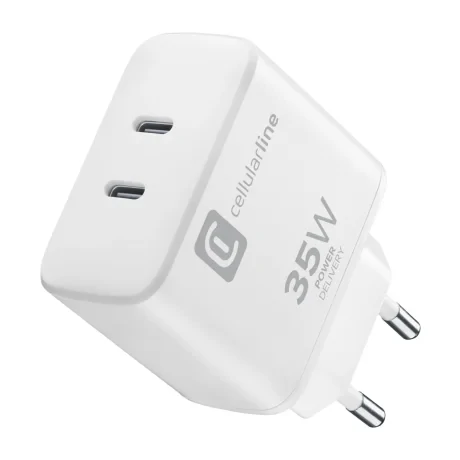 Cellularline Dual Charger 35W Universala Alb AC De interior