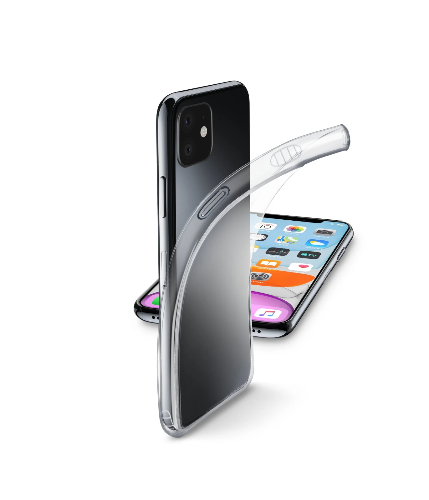 Cellularline FINECIPHXR2 carcasa pentru telefon mobil 15,5 cm (6.1") Coperta Transparente thumb