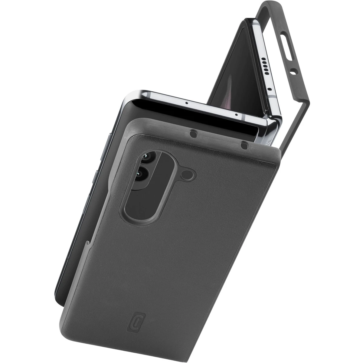 Cellularline Fit Duo - Galaxy Z Fold5 carcasa pentru telefon mobil 19,3 cm (7.6") Coperta Negru thumb