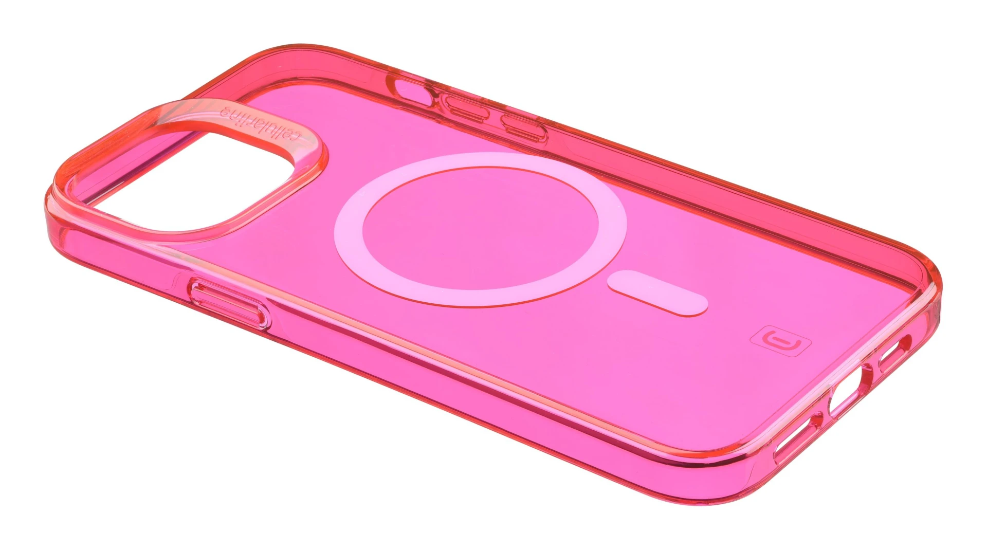 Cellularline Gloss Mag carcasa pentru telefon mobil 15,5 cm (6.1") Coperta Roz, Transparente, Alb thumb