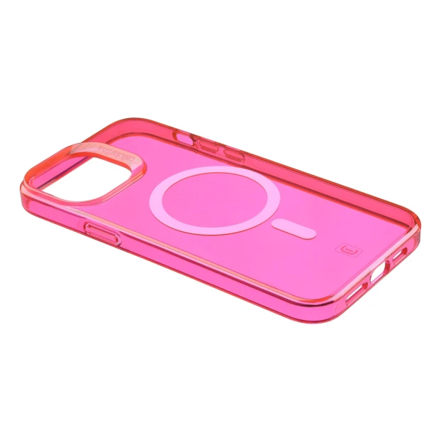 Cellularline Gloss Mag carcasa pentru telefon mobil 15,5 cm (6.1&quot;) Coperta Roz, Transparente, Alb