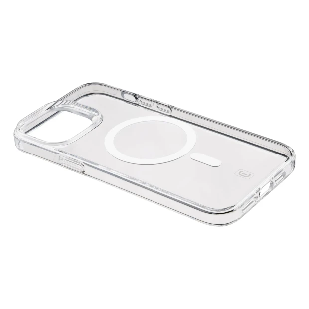 Cellularline Gloss Mag carcasa pentru telefon mobil 15,5 cm (6.1&quot;) Coperta Transparente, Alb