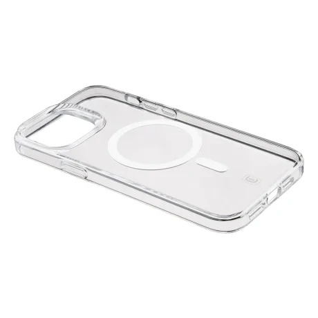 Cellularline Gloss Mag carcasa pentru telefon mobil 15,5 cm (6.1&quot;) Coperta Transparente, Alb