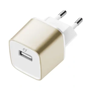 Cellularline LAACHUSB2AH incarcatoare pentru dispozitive mobile MP3, MP4, Smartphone, Tableta De aur, Alb AC De interior