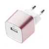 Cellularline LAACHUSB2AP incarcatoare pentru dispozitive mobile MP3, MP4, Smartphone, Tableta Roz, Alb AC De interior