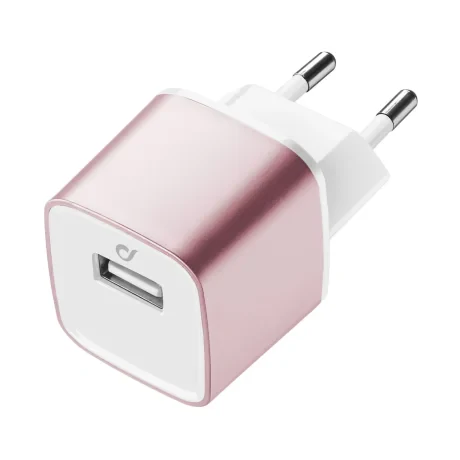 Cellularline LAACHUSB2AP incarcatoare pentru dispozitive mobile MP3, MP4, Smartphone, Tableta Roz, Alb AC De interior
