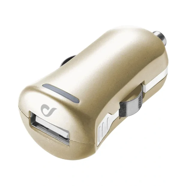Cellularline LACBRUSB2AH incarcatoare pentru dispozitive mobile MP3, MP4, Smartphone, Tableta De aur Bricheta electrica de bord Auto