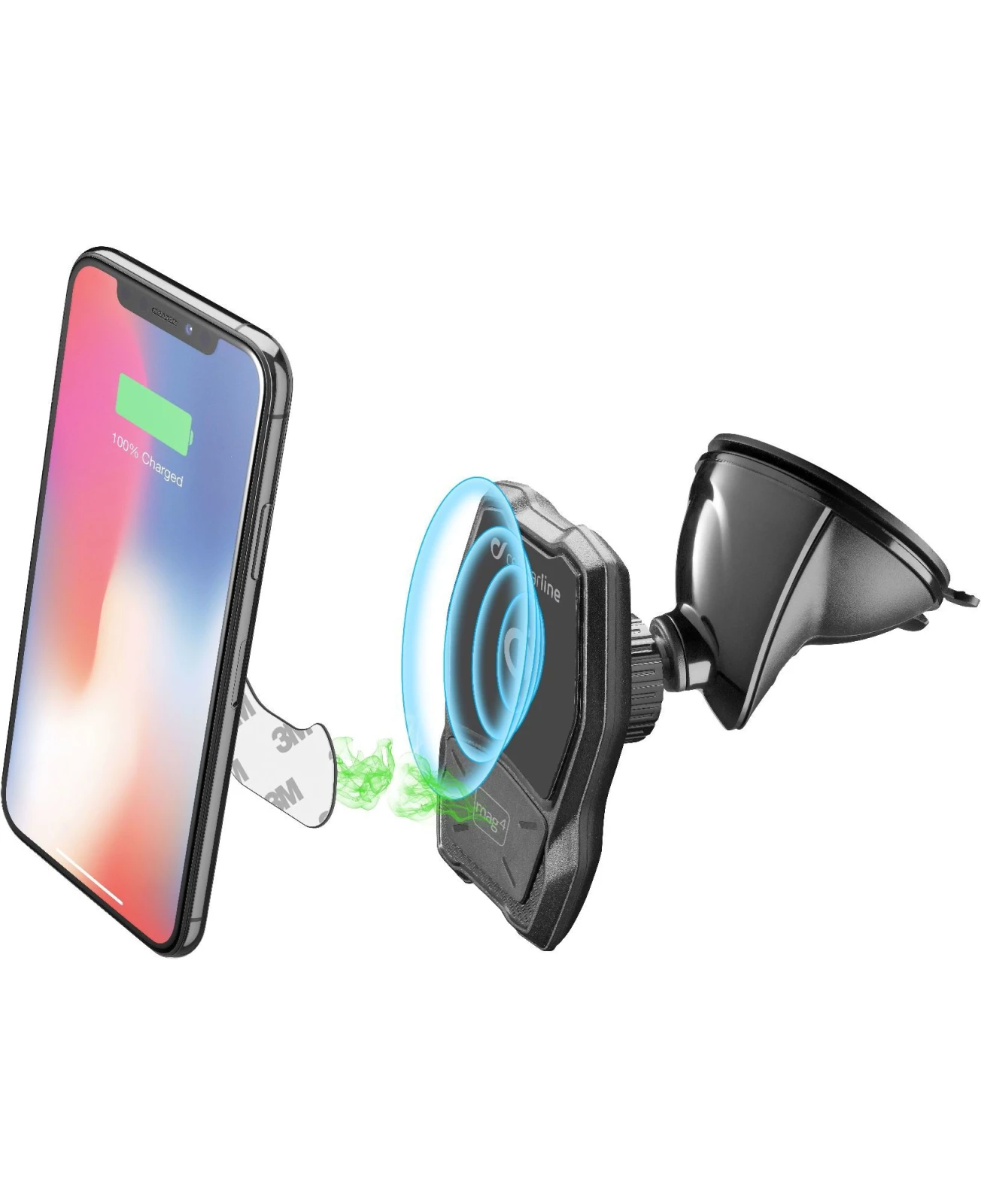 Cellularline MAG4PFWIRK suporturi Suport pasiv Telefon/Smartphone mobil Negru thumb