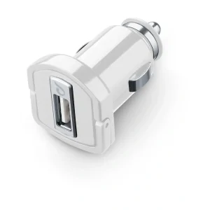 Cellularline MICROCBRUSBIPHW incarcatoare pentru dispozitive mobile GPS, MP3, MP4, Smartphone, Tableta Alb Bricheta electrica de bord Incarcare rapida Auto