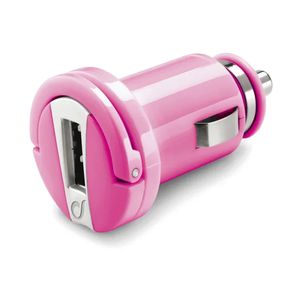 Cellularline MICROCBRUSBP incarcatoare pentru dispozitive mobile Universala Roz Bricheta electrica de bord Auto