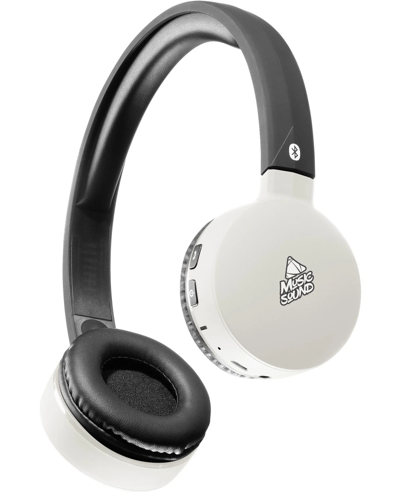 Cellularline Music Sound Casti Prin cablu & Wireless Banda de fixare pe cap Apeluri/Muzica Bluetooth Negru, Alb thumb