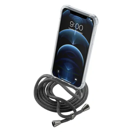 Cellularline Neck-Case carcasa pentru telefon mobil 15,5 cm (6.1&quot;) Coperta Negru, Transparente