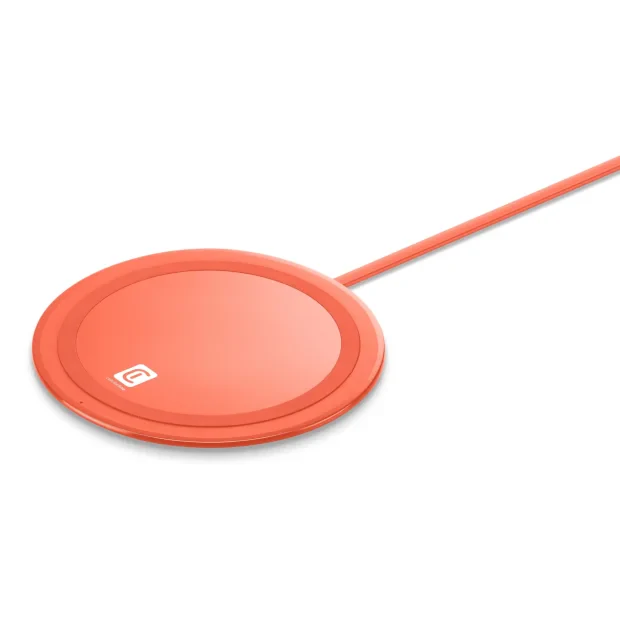 Cellularline Neon Smartphone Portocala USB Incarcare fara fir Incarcare rapida De interior