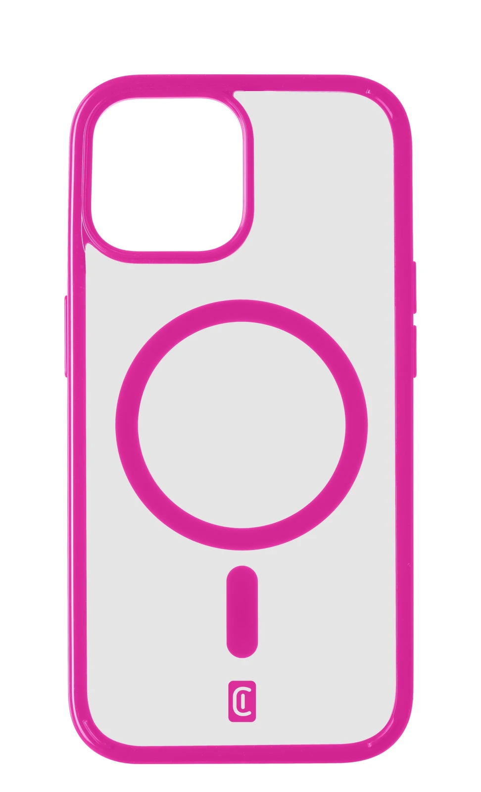 Cellularline Pop Mag carcasa pentru telefon mobil 15,5 cm (6.1") Coperta Fucsia, Transparente thumb