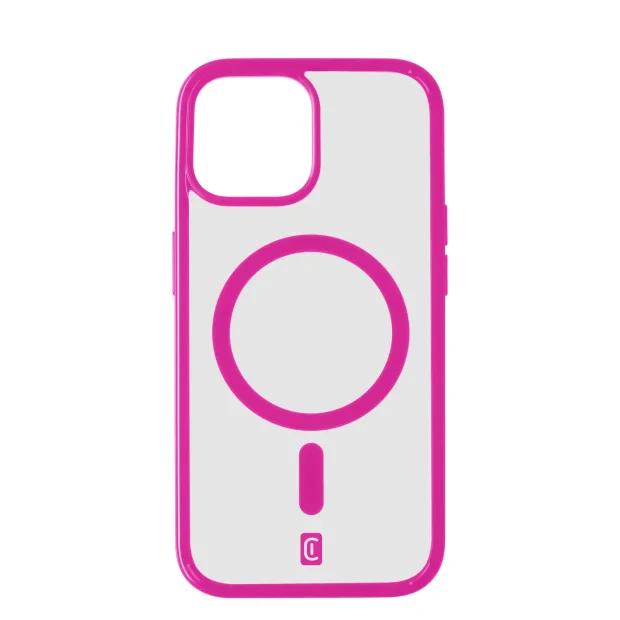 Cellularline Pop Mag carcasa pentru telefon mobil 15,5 cm (6.1&quot;) Coperta Fucsia, Transparente