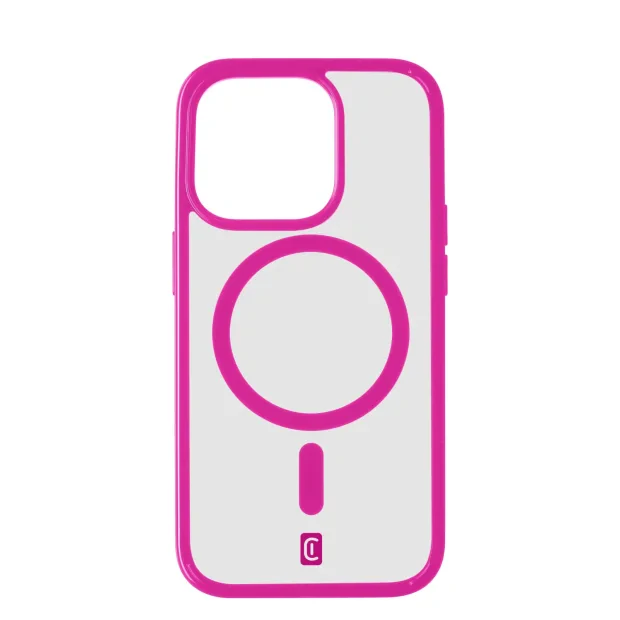 Cellularline Pop Mag carcasa pentru telefon mobil 15,5 cm (6.1&quot;) Coperta Fucsia, Transparente