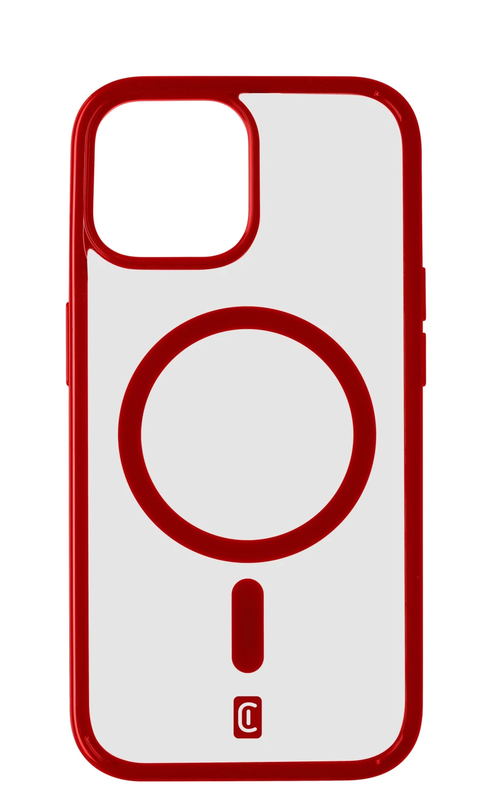Cellularline Pop Mag carcasa pentru telefon mobil 15,5 cm (6.1") Coperta Rosu, Transparente thumb