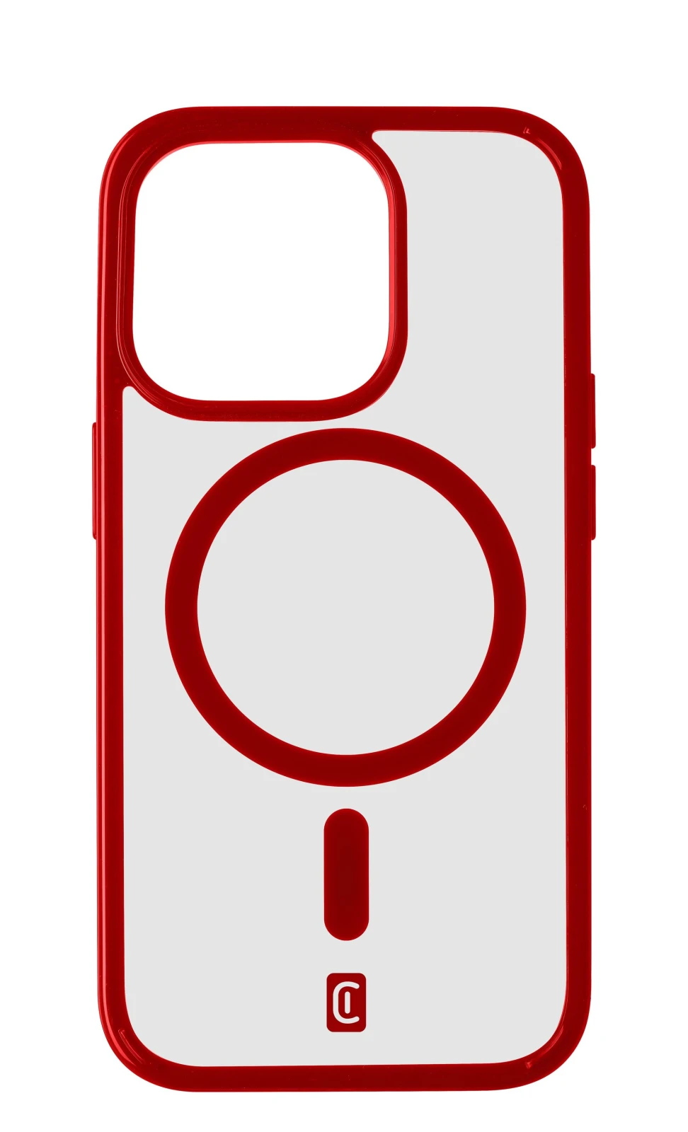 Cellularline Pop Mag carcasa pentru telefon mobil 15,5 cm (6.1") Coperta Rosu, Transparente thumb