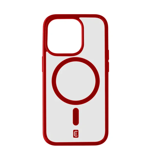 Cellularline Pop Mag carcasa pentru telefon mobil 15,5 cm (6.1&quot;) Coperta Rosu, Transparente