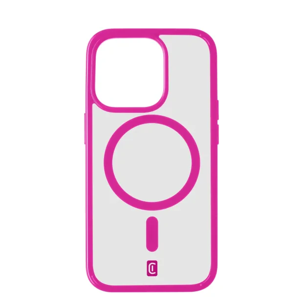 Cellularline Pop Mag carcasa pentru telefon mobil 17 cm (6.7&quot;) Coperta Fucsia, Transparente