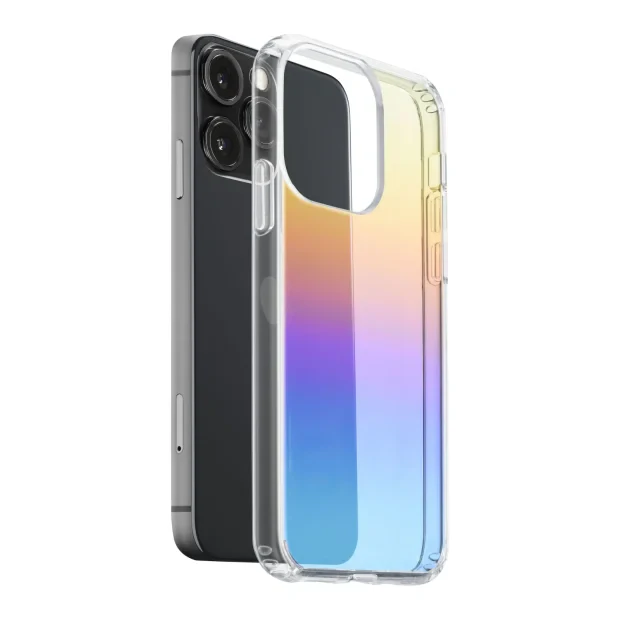 Cellularline Prisma carcasa pentru telefon mobil 17 cm (6.7&quot;) Coperta Multicolor, Translucid