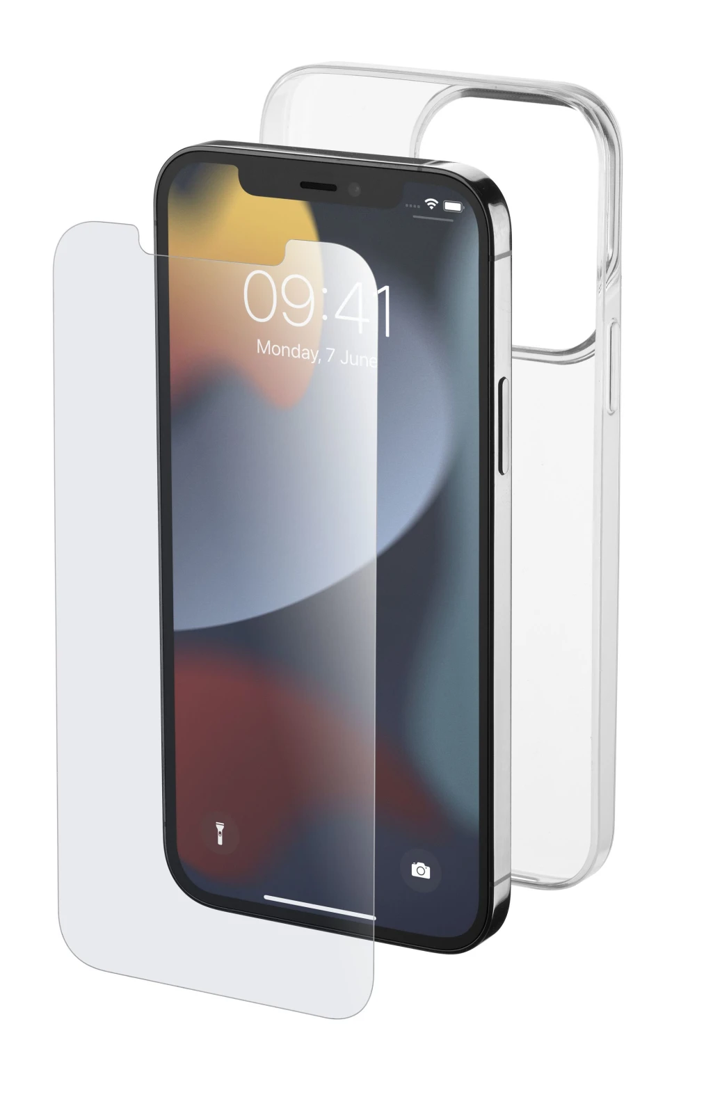 Cellularline Protection kit carcasa pentru telefon mobil 15,5 cm (6.1") Coperta Transparente thumb