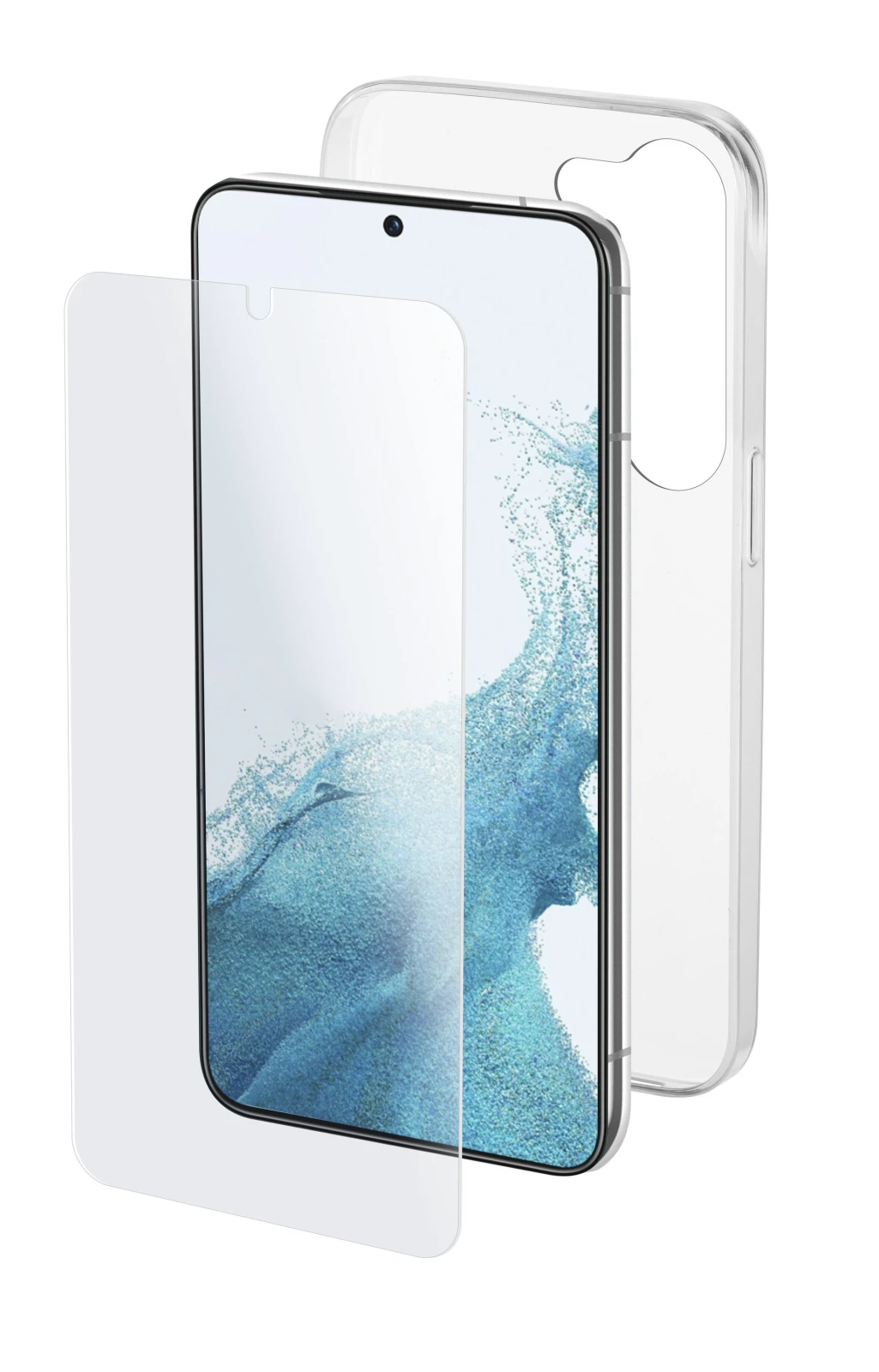 Cellularline Protection Kit carcasa pentru telefon mobil 15,5 cm (6.1") Coperta Transparente thumb