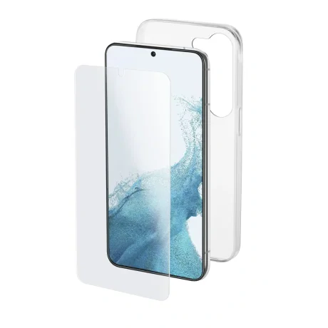 Cellularline Protection Kit carcasa pentru telefon mobil 15,5 cm (6.1&quot;) Coperta Transparente