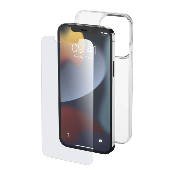 Cellularline Protection kit carcasa pentru telefon mobil 17 cm (6.7&quot;) Coperta Transparente