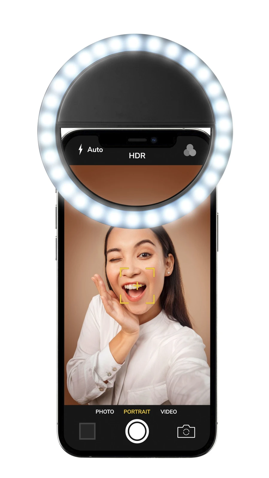 Cellularline Selfie Ring Pocket accessory LED thumb