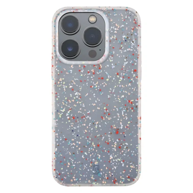 Cellularline Sensation Dots carcasa pentru telefon mobil 15,5 cm (6.1&quot;) Coperta Translucid, Alb