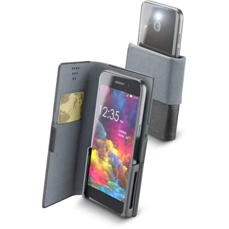 Cellularline SLIDECLICK3XK carcasa pentru telefon mobil 13,7 cm (5.4&quot;) Tip coperta Negru