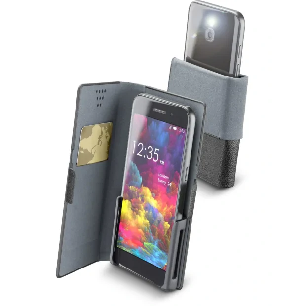 Cellularline SLIDECLICK3XK carcasa pentru telefon mobil 13,7 cm (5.4&quot;) Tip coperta Negru