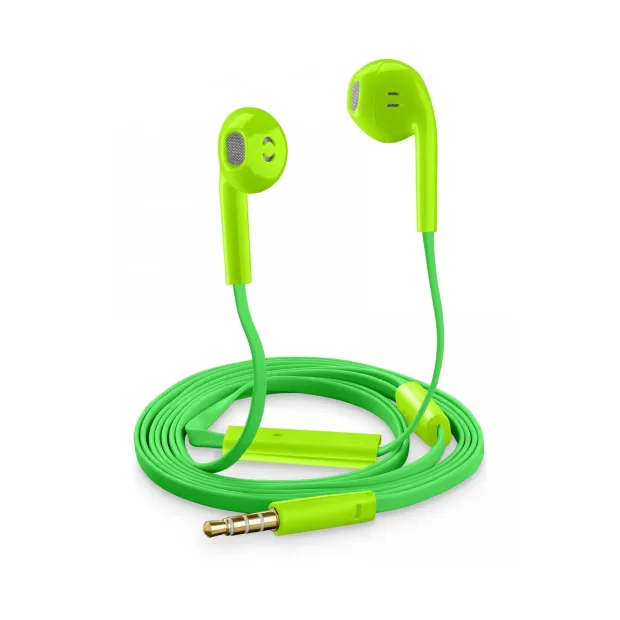 Cellularline SLUGSMARTG casca audio &amp; casca cu microfon Casti Prin cablu In ureche Verde