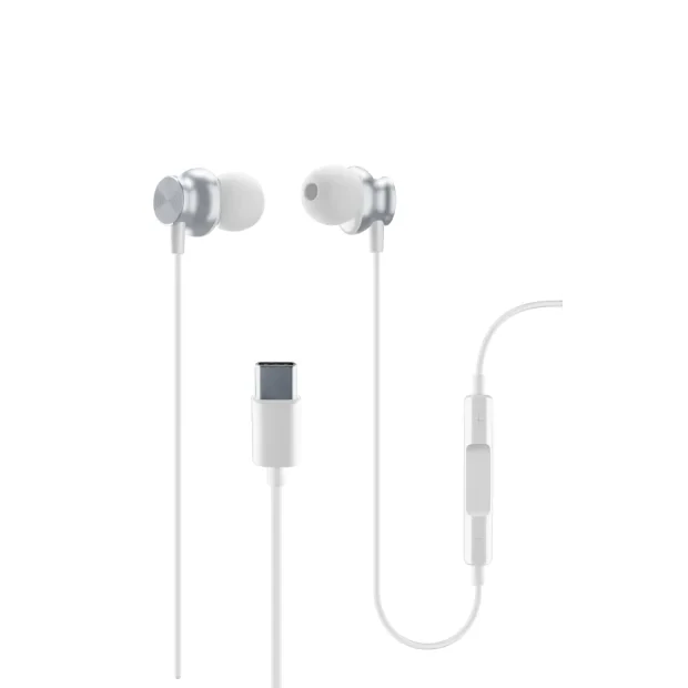 Cellularline Sparrow Casti Prin cablu In ureche USB tip-C Alb