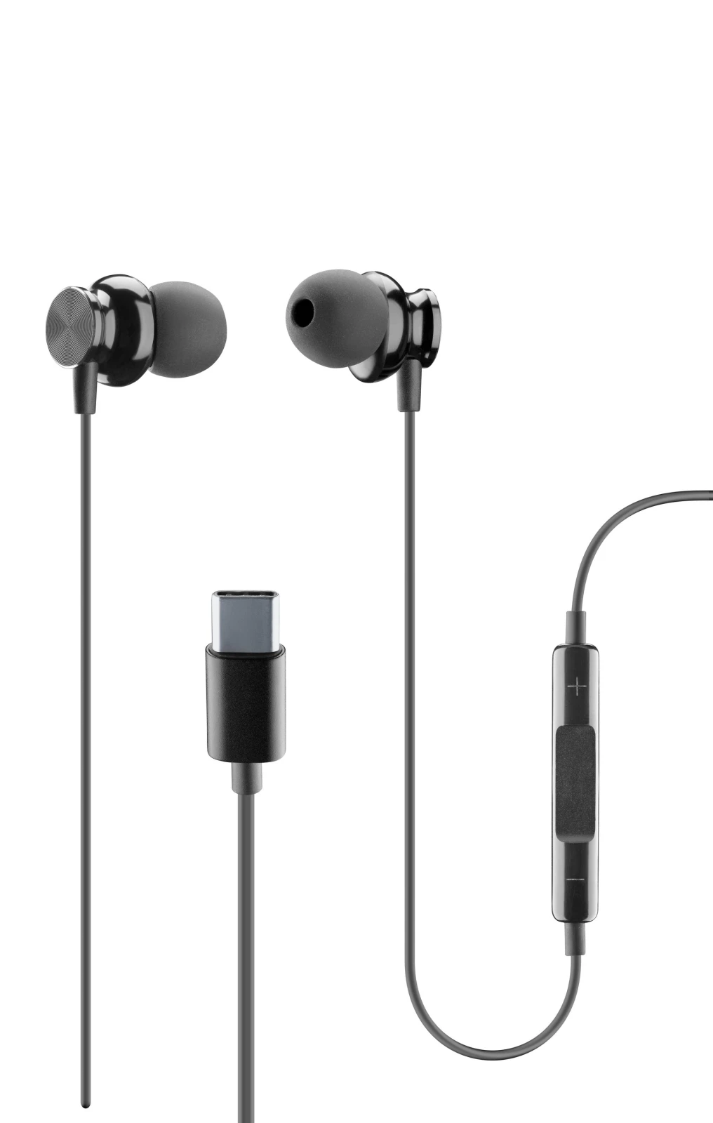 Cellularline Sparrow Casti Prin cablu In ureche USB tip-C Negru thumb
