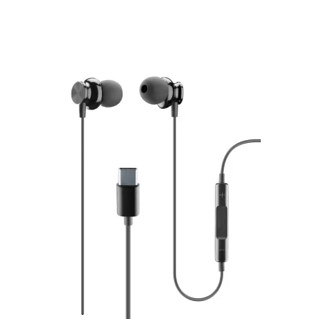 Cellularline Sparrow Casti Prin cablu In ureche USB tip-C Negru