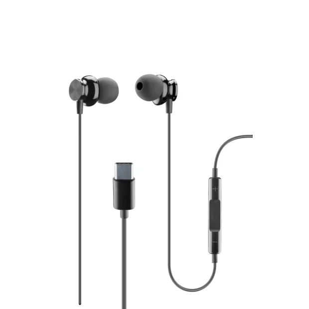 Cellularline Sparrow Casti Prin cablu In ureche USB tip-C Negru